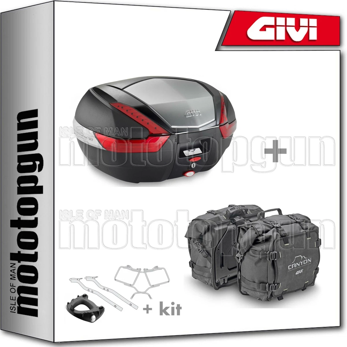 Porte bagage pour top case givi v47 sales