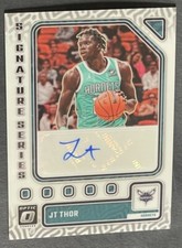 2023-24 Donruss OPTIC Signature Series JT Thor White / Silver Auto #SS-JTT