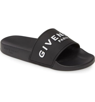 GIVENCHY Calfskin 4G Flat Sandals 35 Brown 589598 | FASHIONPHILE
