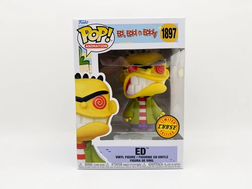 Funko Pop! Cartoon Network Ed, Edd n Eddy! Chase Vinyl Figure 1897 Angry Ed NEW