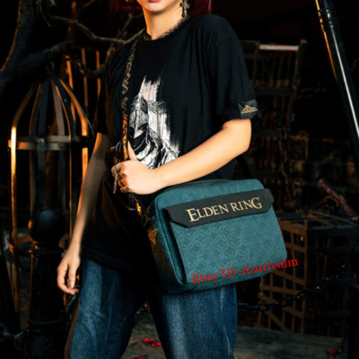 Spiel Offiziell Elden Ring Tragbare Tasche Geprägte Crossbody Umhängetasche