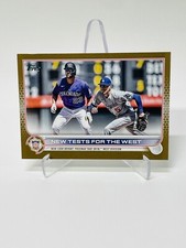 2022 Topps Update Series Dodgers New Tests For The West SP Gold Parallel /2022