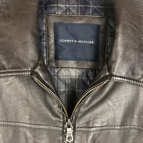 TOMMY HILFIGER Faux Leather Jacket 