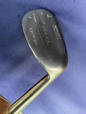 Antique Hickory Wood Shaft UK Made James Gourlay Long Faced Niblick Golf Club