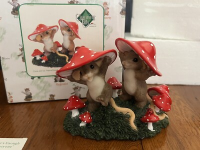 Charming Tails There s Enough Shroom For Everyone Enesco Dean Griff