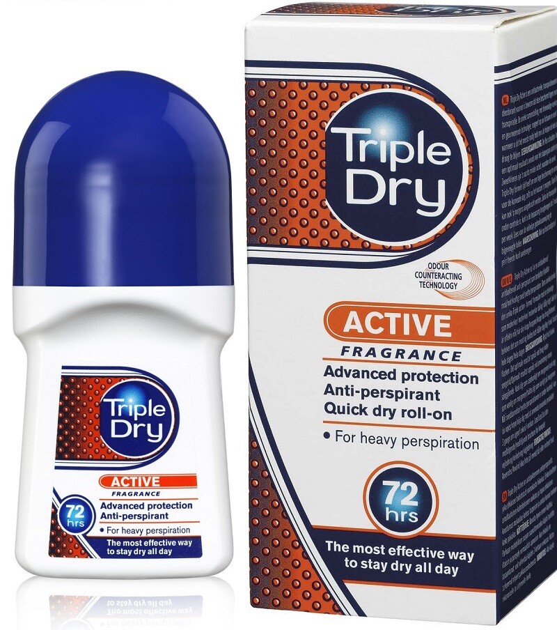 Triple Dry 72hr Advanced Heavy Protect Deodorant AntiPerspirant Roll