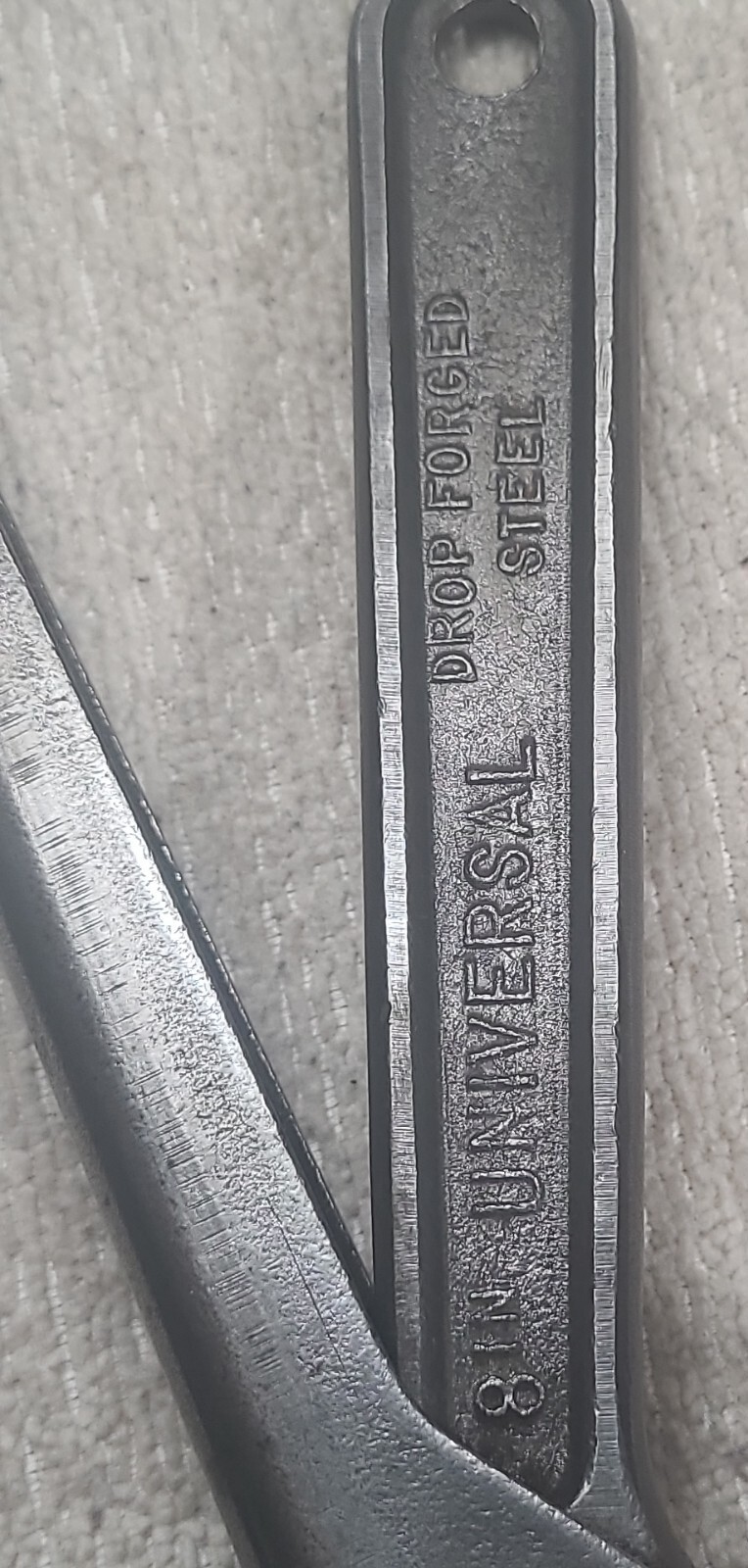 UNIVERSAL WRENCH CO DETROIT WINDSOR 1919 PAT ADJUSTABLE WRENCH Antique