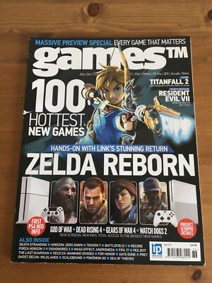 Games TM Retro Games Magazine Issue 176- 2016 - Zelda Reborn, Hottest New Games