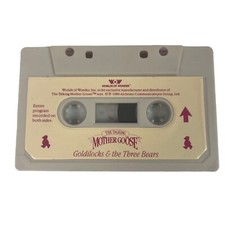 Worlds of Wonder The Talking Mother Goose Cassette Tape Goldilocks  Three Bears