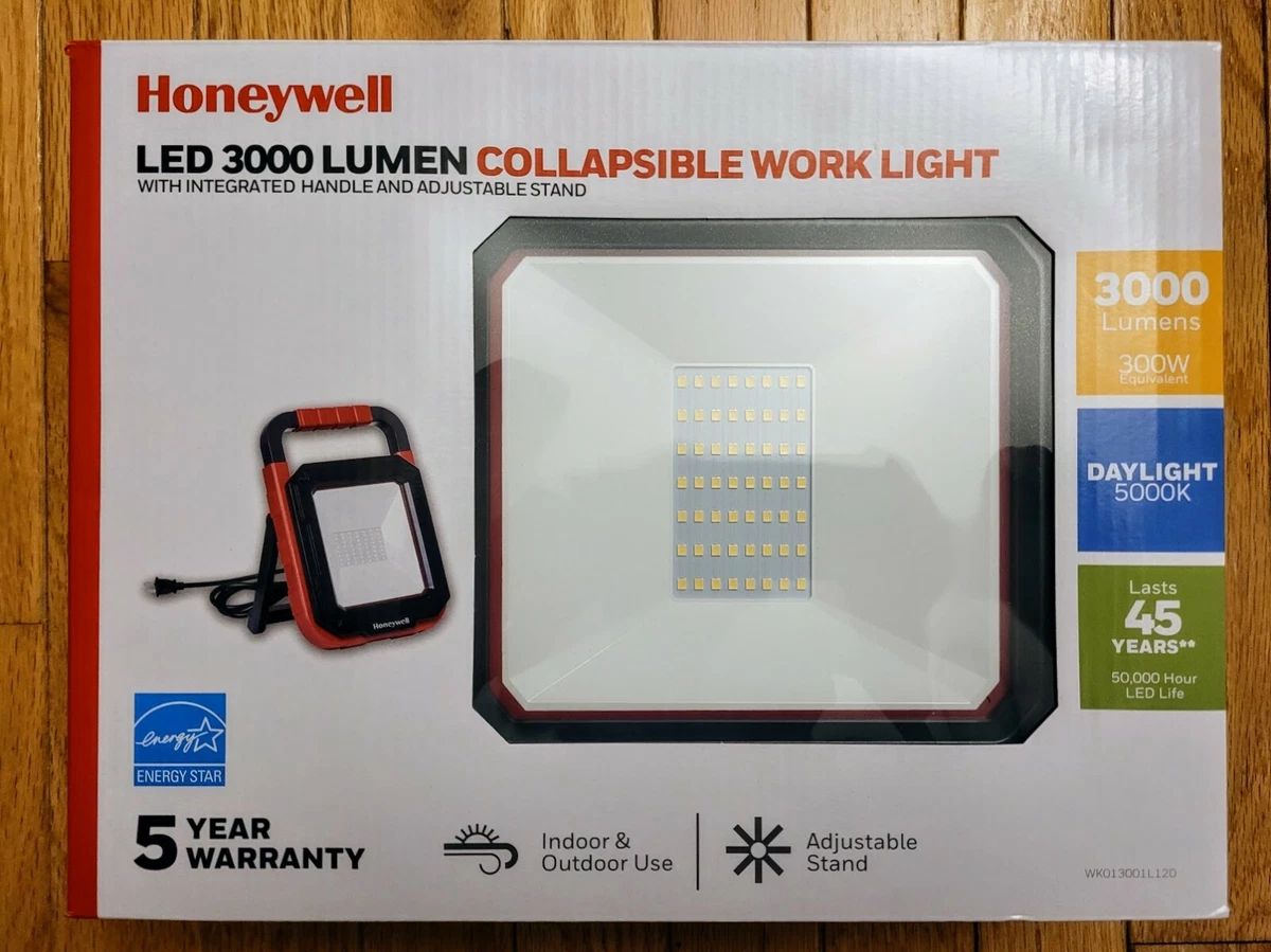 Honeywell LED Collapsible Work Light w/ Handle &amp; Stand | eBay