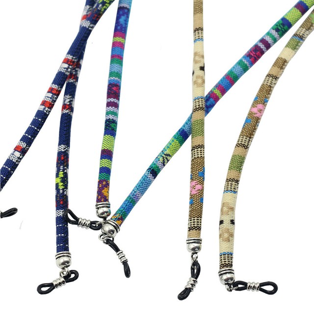 Sport Cotton Eyeglass Rope Ethnic Sunglasses Neck Cord Holder Retainer