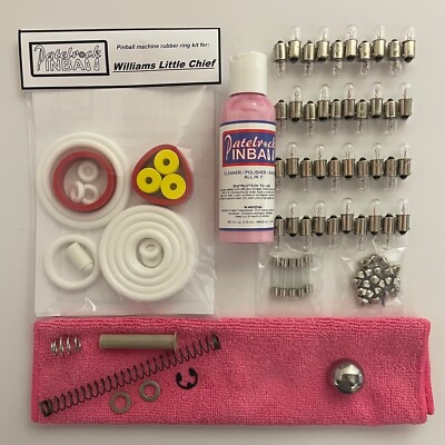1975 Williams Little Chief Pinball Machine Maintenance Tune Up Kit
