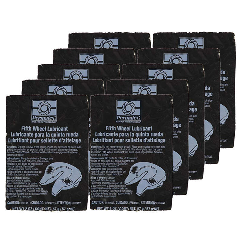 Permatex Trailer Hitch Ball Grease 01010 (10PACK); Fifth Wheel