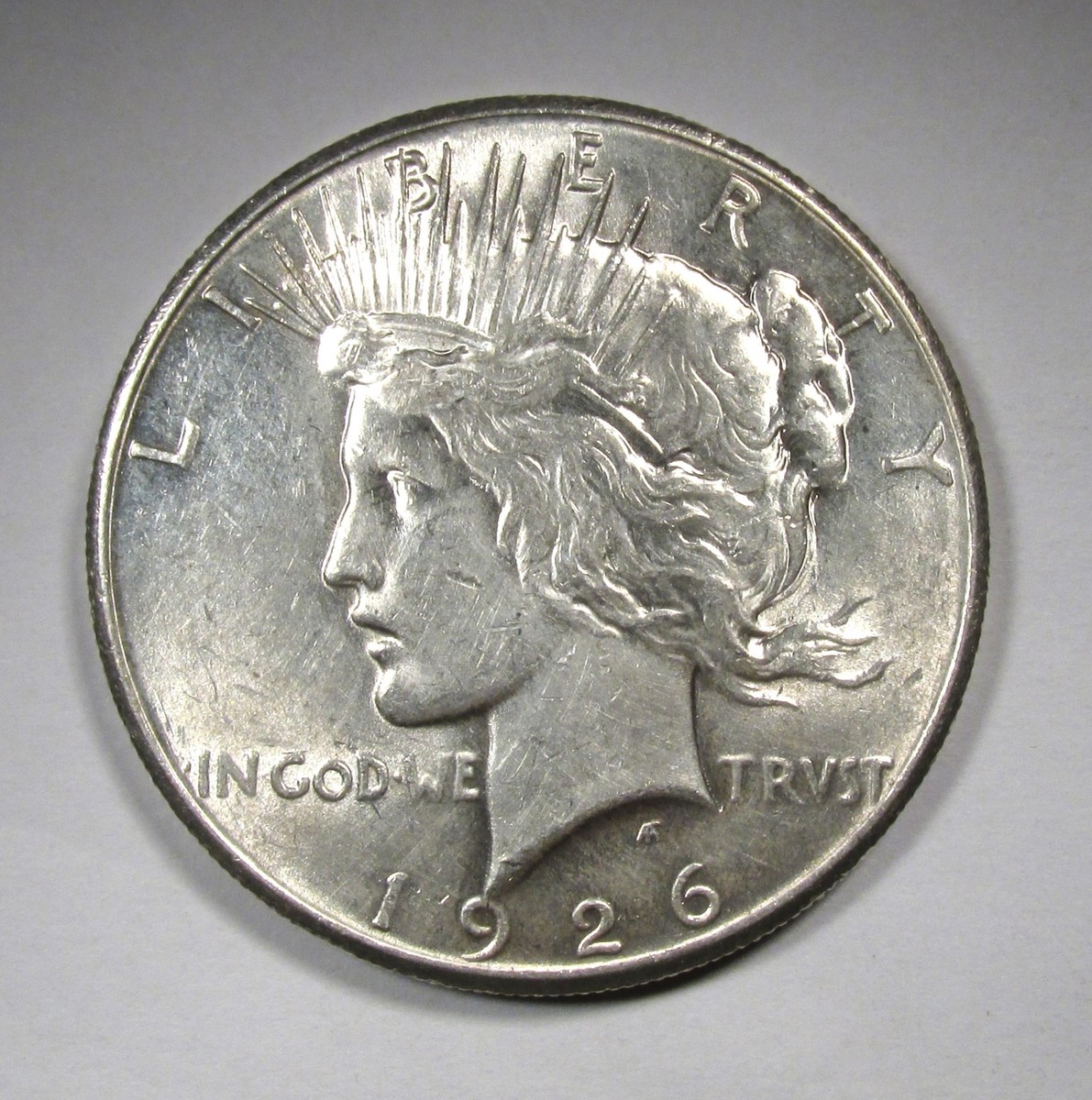 シルバー　アメリカドル 1926 Silver Peace Dollar UNC Details Coin AQ689 | eBay