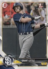 Lot of (100) 2018 Bowman Draft GRANT LITTLE 1st Rookie Card #BD-110 Padres
