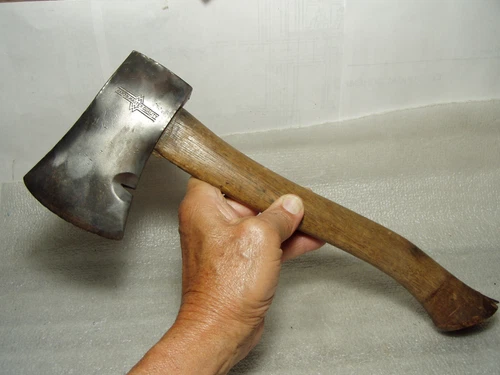 Hatchet Axe WARDS MASTER QUALITY 1 lbs 12 ozs. including handle BOYS CAMP