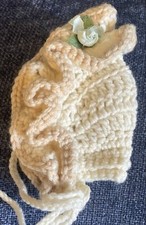 Vintage Baby Bonnet For Doll From Doll Seamstress Estate