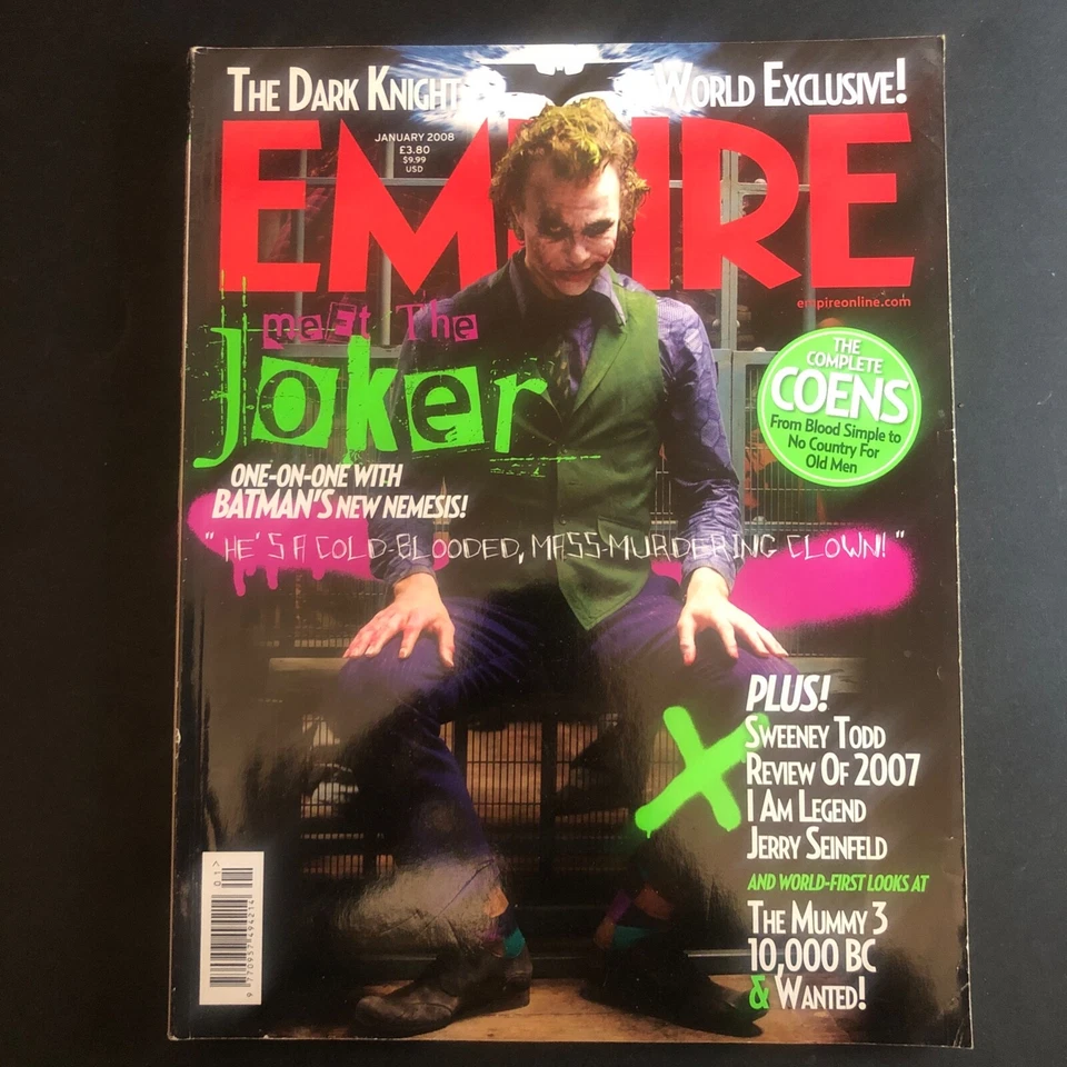 5 x Empire 2008 Magazines Batman Harry Potter Sci-Fi Issue Movie Reviews Bundle - Image 2 of 4