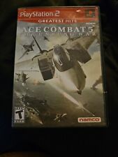 Ace Combat 5: The Unsung War (Sony PlayStation 2, 2004) Greatest Hits Complete