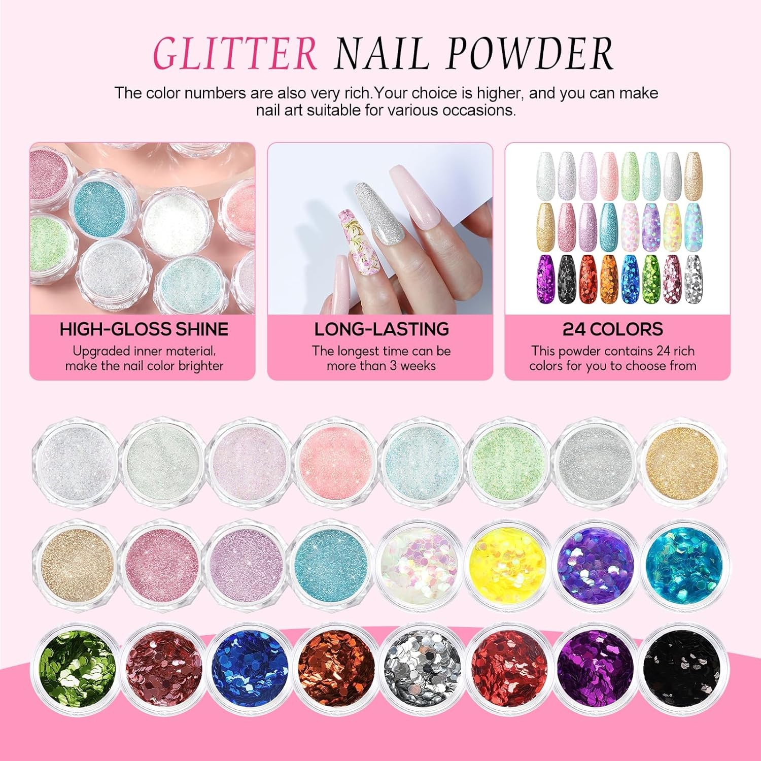 Acrylic Nail Kit with Drill and U V Light, Professional Nail Kit Acrylic Set for