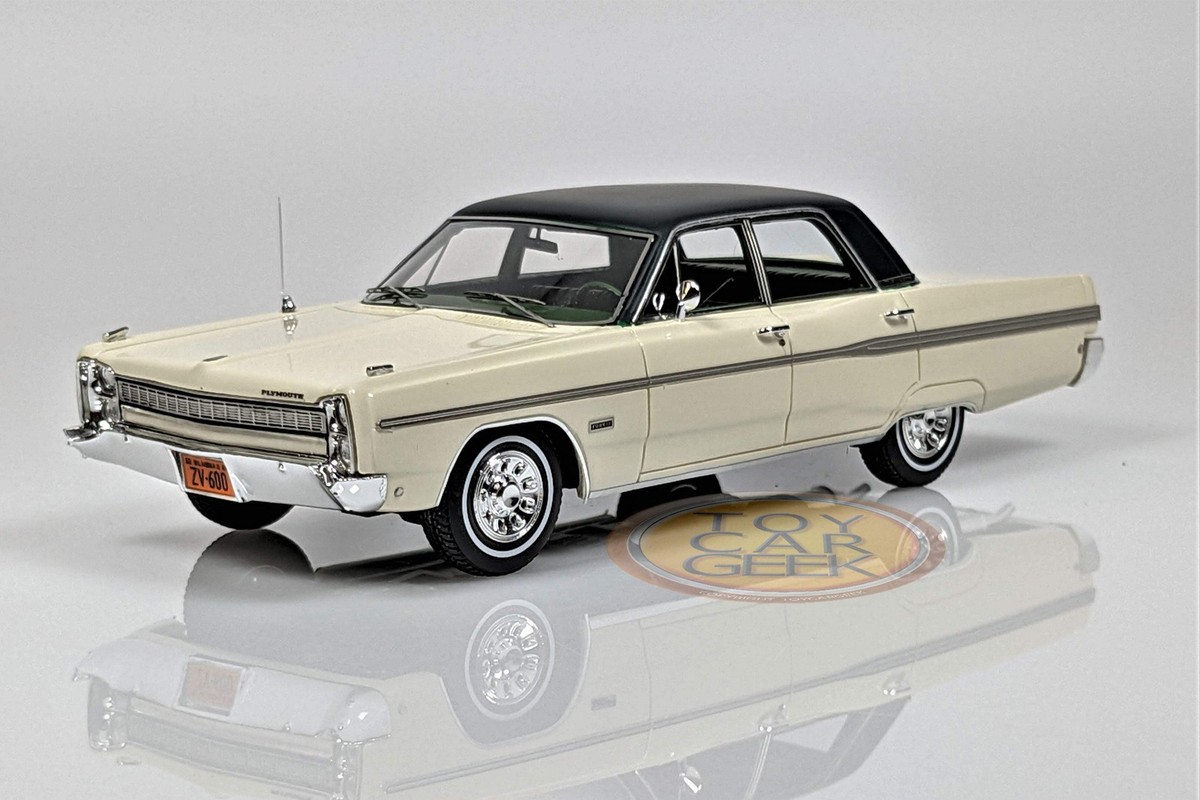 1968 Plymouth Fury 4 Door Sedan 1:43 Kess Models KE43053000 | eBay