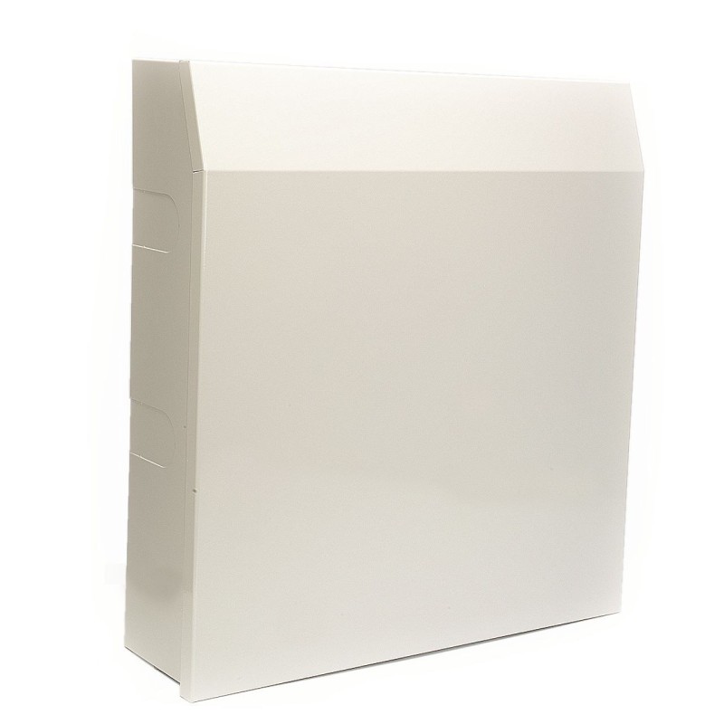 Armoire collecteur COMAP 750x600mm coffret de protection mural en acier laqué blanc