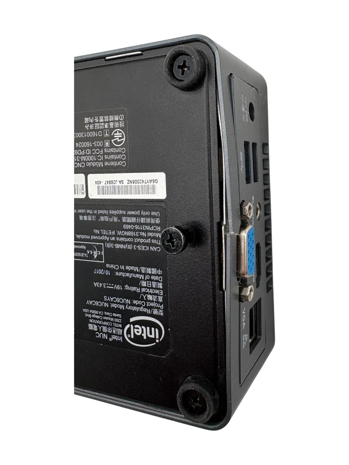 Intel NUC NUC6CAY Mini PC Intel Celeron J3455 2GB RAM No HDD - Image 3 of 4