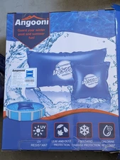 Angooni 2-Chamber Inflatable Pool Cushion with Repair Patch