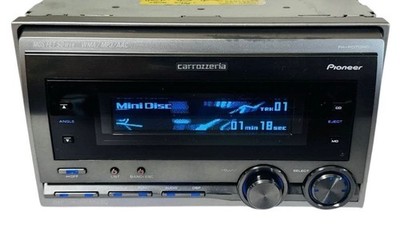 Pioneer Carrozzeria FH-P070MD CD MD MP3 DSP Car Audio Tested w/remote control