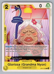 Gloriosa (Grandma Nyon) OP14-103 Common The Azure Sea's Seven One Piece TCG