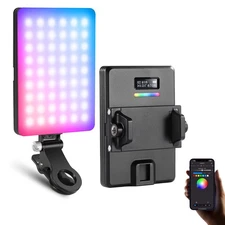NEEWER VL67C RGB Selfie Light APP Control CRI97+ for Phone Camera Laptop TikTok