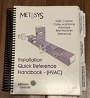 Metasys Installation Quick Reference Handbook - (HVAC) Fan 410: Johnson Controls — photo 1