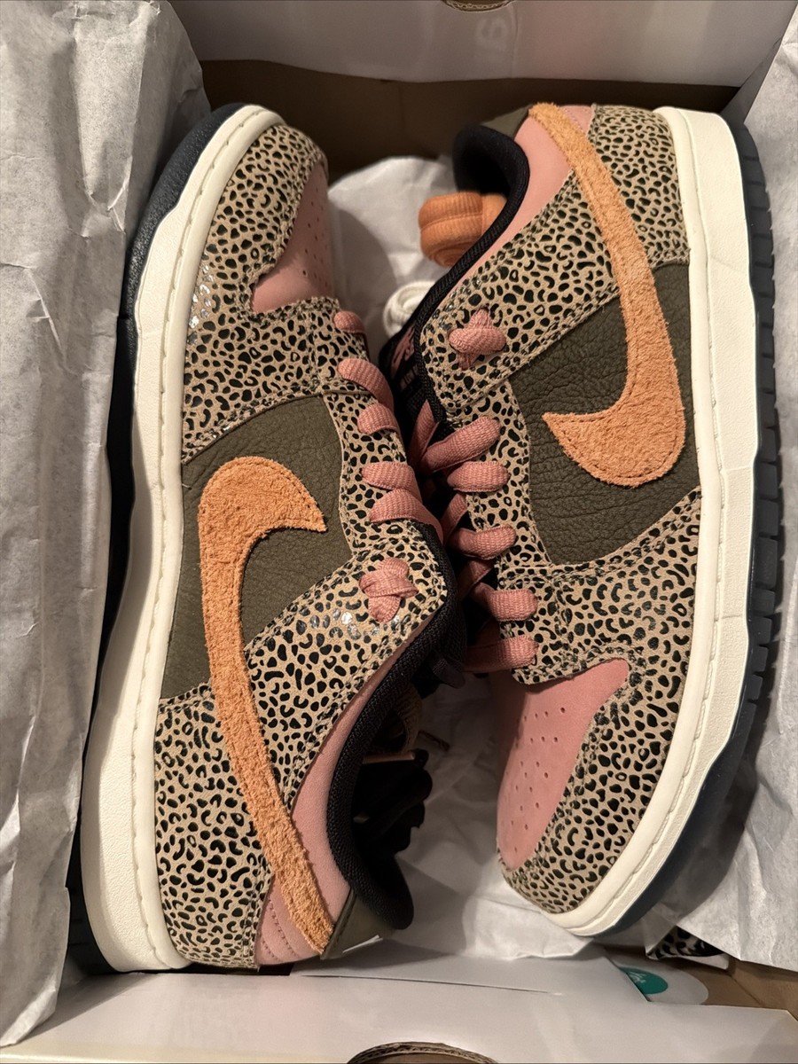 Nike SB Dunk Low Pro Arts-Rec Rust Pink Rough Green IH3211-200 sz
