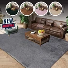 Fluffy Shaggy Rugs Living Room Bedroom Carpets Non Slip Hallway Runner Floor Mat