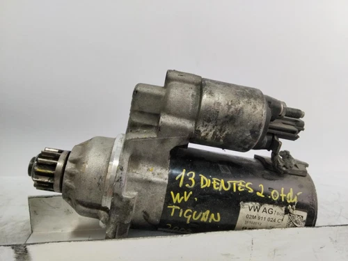 02M911024C Motor Arranque para VOLKSWAGEN TIGUAN (5N1) +Motion 1783309 - Imagen 1 de 5