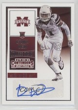 2016 Panini Contenders Draft Picks College Ticket De'Runnya Wilson #123 Auto 1k5