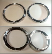 FIAT 124 SPIDER 1400 1600 1800 - Couple cadres cerclage feux