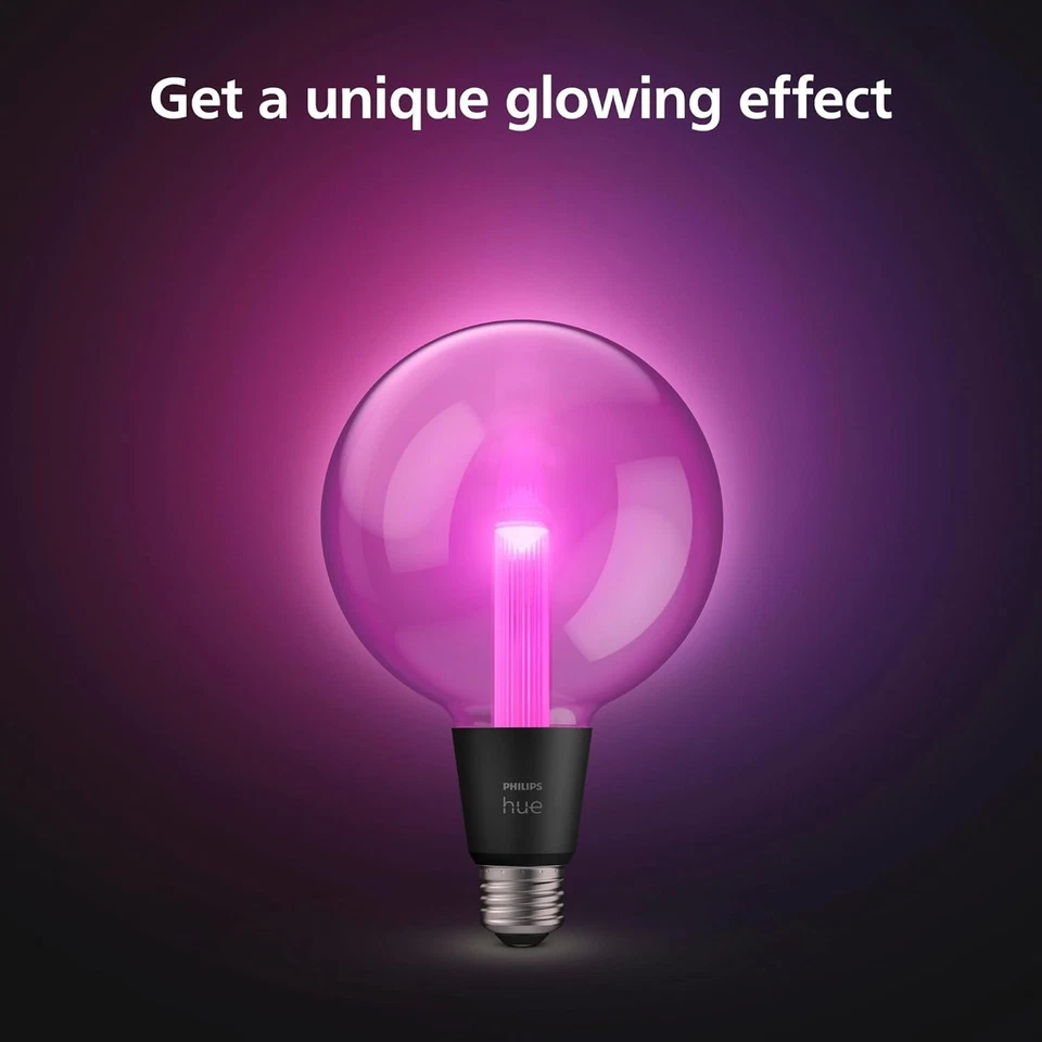 Philips Hue Lightguide 577437 G125 Large Globe Smart LED Bulb-Color Changing - Image 3 of 4