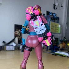Fortnite 1/12 action figure accessory: backpack, skateboard-style backpack.