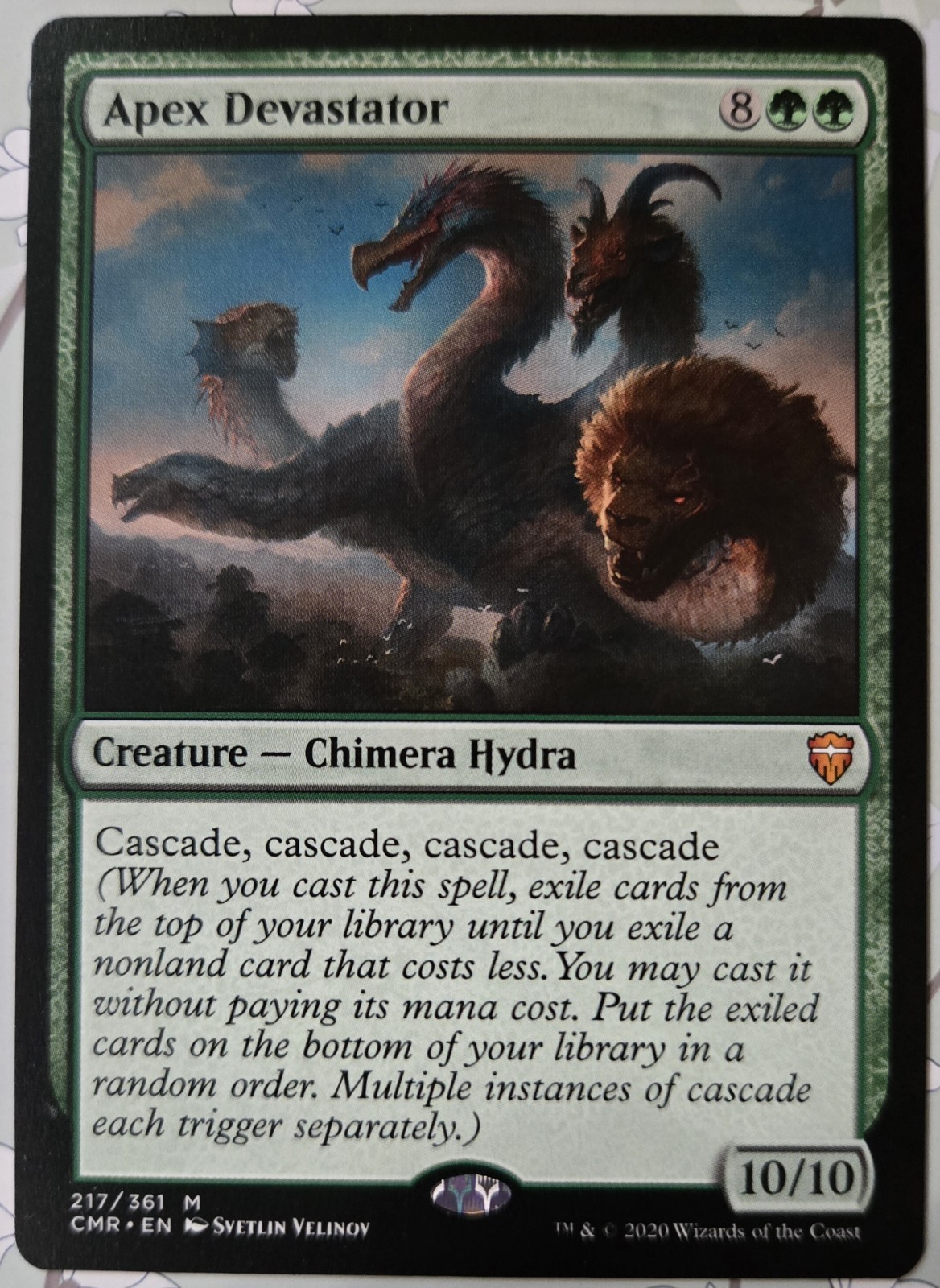 Apex Devastator EN [CMR - 217] - NM TCG MTG