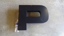 Large aluminum indoor/outdoor marquee letter "P"