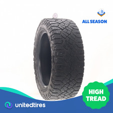 Used Lt 27555r20 Goodyear Wrangler Duratrac Rt Kevlar 120117s - 1032