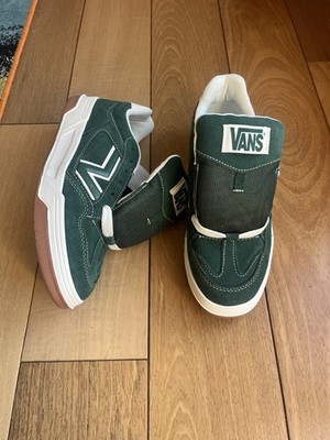NWOB Vans Upland Skate Sneakers Lifestyle Retro Chunky Size 10 Emerald Green