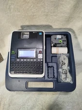 BROTHER PT-2730 Desktop Label Printer System Carrying Case PC Connectable Works