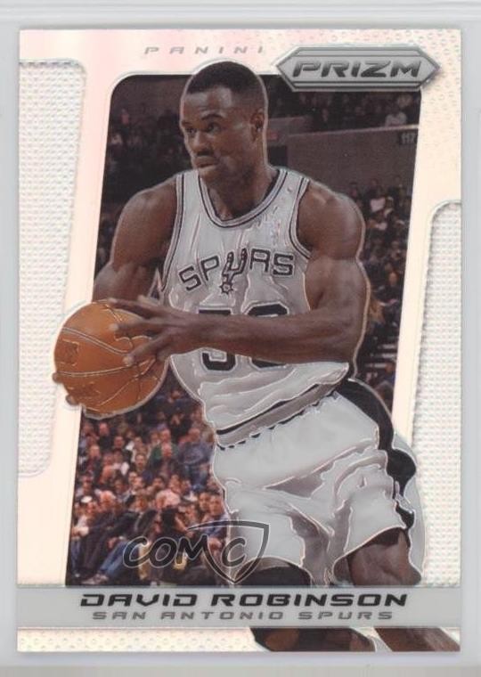 2013-14 Panini Prizm Silver Prizm David Robinson #226 HOF 17a5