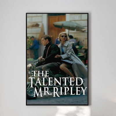 The Talented Mr. Ripley Minimalist Movie Poster - Sleek Film Art  24x36