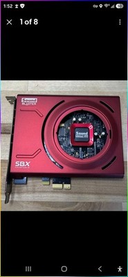 Creative Labs Sound Blaster SBX Pro Studio SB1500 PCIe Sound Card
