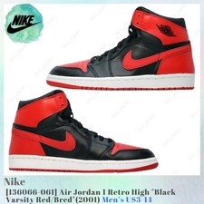 Size 11 - Air Jordan 1 Retro 2001 Bred for sale online | eBay display picture 1
