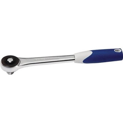 PROMAT Durchsteckknarre 1/2'' 30 Zähne 270 mm umsteckbarer Vierkant Rechts/Links
