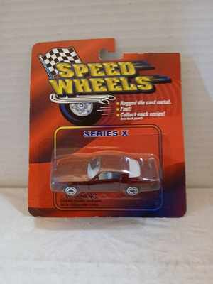 #ad SPEED WHEELS Series X CHEVROLET Chevy CAMARO 1 64 Scale Diecast Model BURGUNDY $16.99